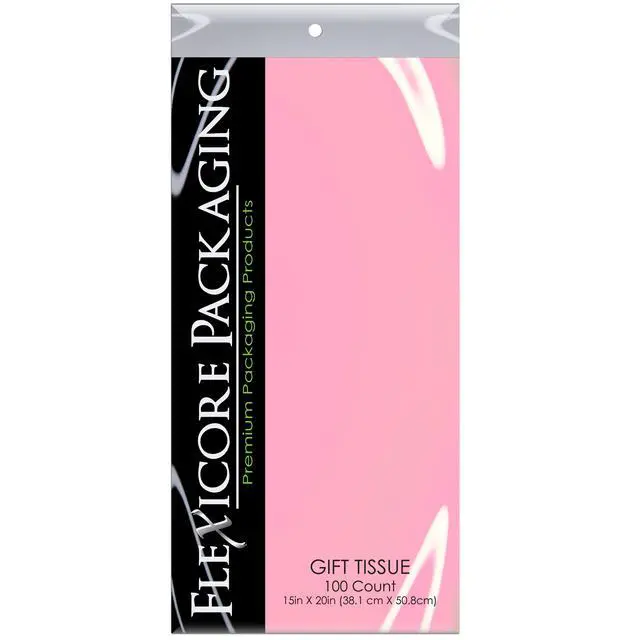 Alt view image 4 of 4 - Light Pink Tissue Paper, 15"x20", 100 ct