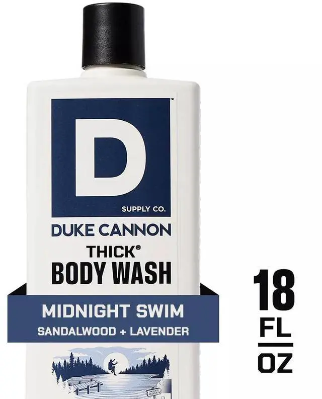 Alt view image 4 of 4 - Duke Cannon THICK® Body Wash for Men, Midnight Swim, 18 fl oz