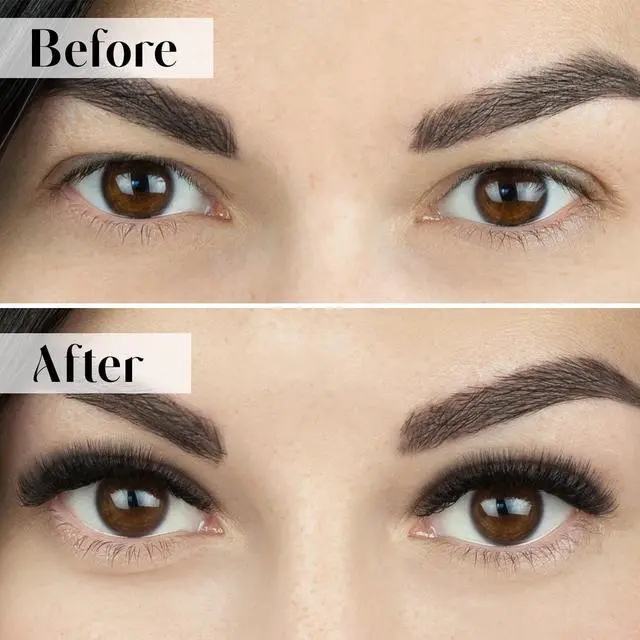 Alt view image 5 of 5 - Profusion Cosmetics Iconic 3D Faux Mink Lashes, 5 Pairs Reusable Eyelashes with Adhesive for Natural to Dramatic Style, Lightweight & Cruelty-Free Set, Oh Darling