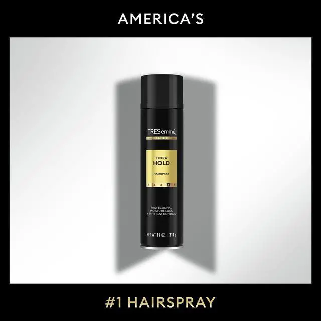 Alt view image 5 of 5 - TRESemmé Hairspray with Pro Lock Tech Extra Hold For 24H Frizz Control ,11 oz