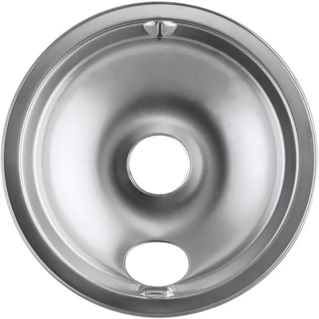 Alt view image 4 of 4 - Range Kleen 139402XCD5 Style B 2-Pack Heavy Duty Chrome Drip Bowls