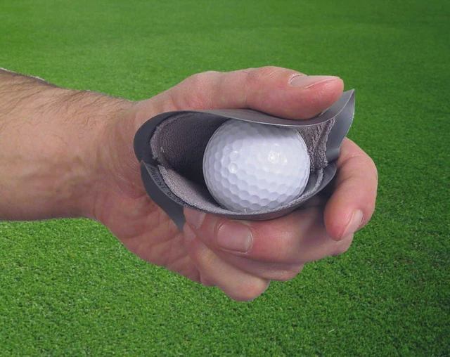 Alt view image 4 of 5 - Ballzee Golf Golf Ball Cleaner Towel New