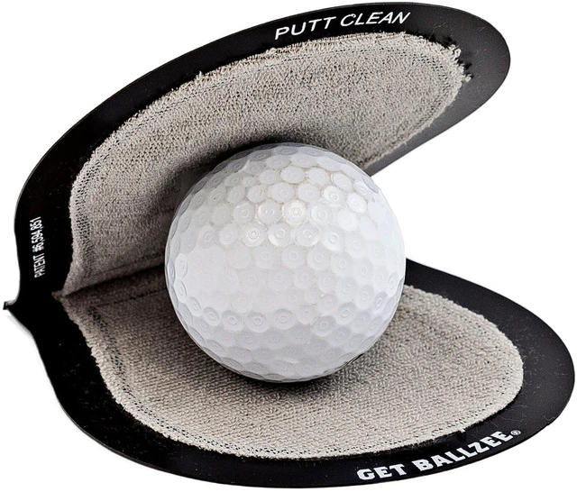 Alt view image 2 of 5 - Ballzee Golf Golf Ball Cleaner Towel New