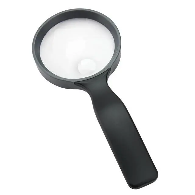 Alt view image 2 of 5 - Carson Handheld Series 3.5" Round 2x Power Lens with 4.5x Bifocal Spot Lens JS-36