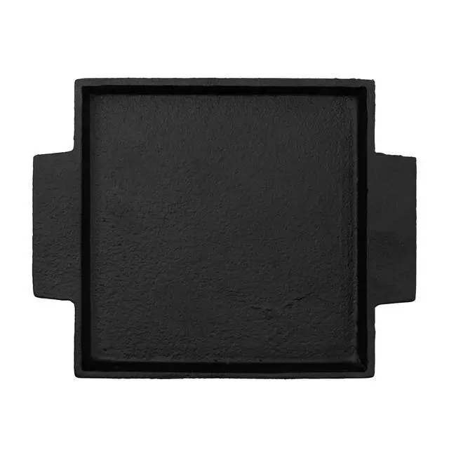 Alt view image 6 of 7 - Better Homes & Gardens Black Cast Iron Tray Candleholder Plate, 5"