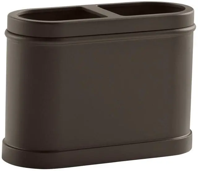 Main image of Better Homes & Gardens Bronze Metal Toothbrush Holder