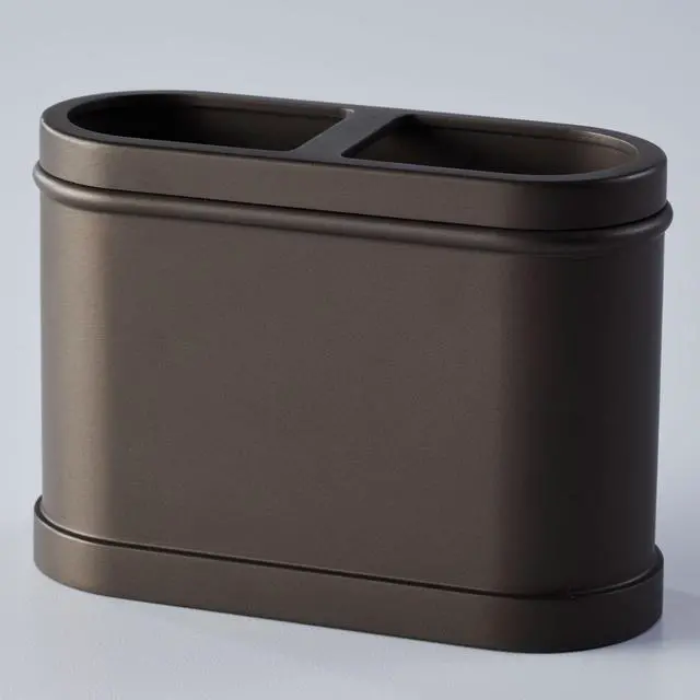 Alt view image 4 of 5 - Better Homes & Gardens Bronze Metal Toothbrush Holder
