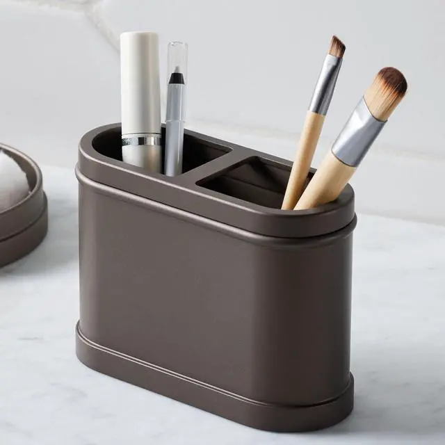 Alt view image 3 of 5 - Better Homes & Gardens Bronze Metal Toothbrush Holder
