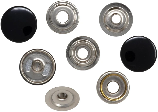 Alt view image 2 of 5 - Dritz Snaps - Heavy Duty Snap Kit, 7 Count 5/8"