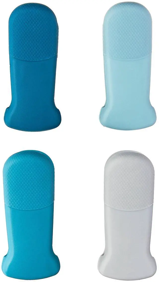 Alt view image 3 of 5 - Mainstays 8-Piece Magnetic Plastic Bag Clips Set, Multicolor
