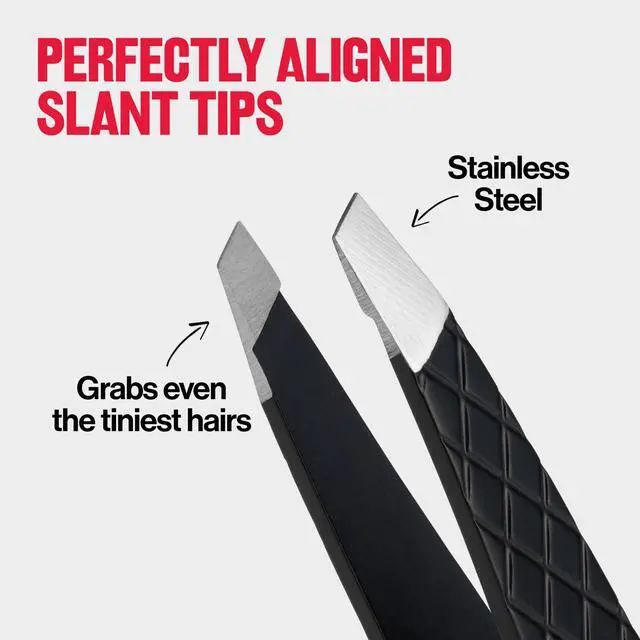 Alt view image 2 of 4 - Revlon Expert Slanted Tweezer, Made With Stainless Steel, 1 Count