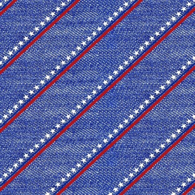Alt view image 3 of 5 - Create It 18"x21" Cotton Patriotic Precut Sewing & Craft Fabric Bundle, Multicolor 5 Piece