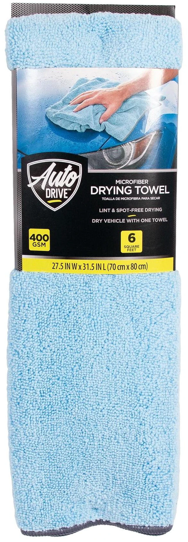 Main image of Auto Drive Microfiber Drying Towel, Blue, 6 sq ft