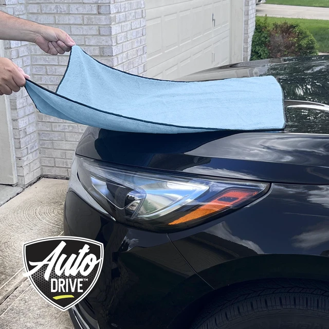 Alt view image 2 of 5 - Auto Drive Microfiber Drying Towel, Blue, 6 sq ft