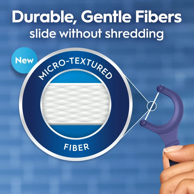 Alt view image 4 of 5 - OralB Floss, Glide Arctic Peppermint Floss Picks 150 Count