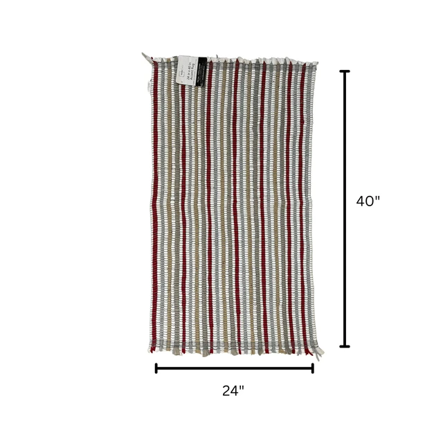 Alt view image 2 of 6 - Mainstays Indoor Accent Rug, Multicolor, 24 in x 40 in