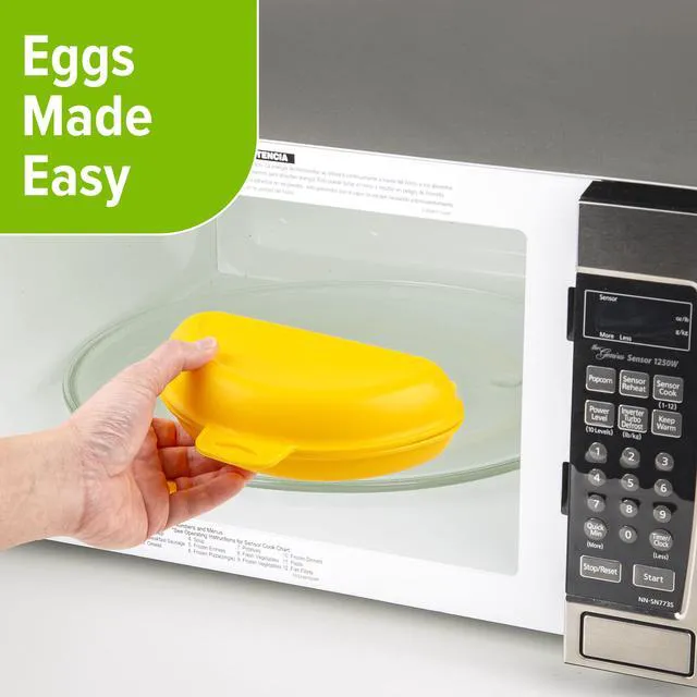 Alt view image 2 of 6 - PrepSolutions 4-in-1 BPA-Free Microwave Egg Cooker, Dishwasher Safe