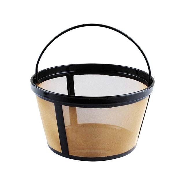 Alt view image 2 of 6 - Mainstays Reusable Mesh Coffee Filter for 8-12 Cup Makers