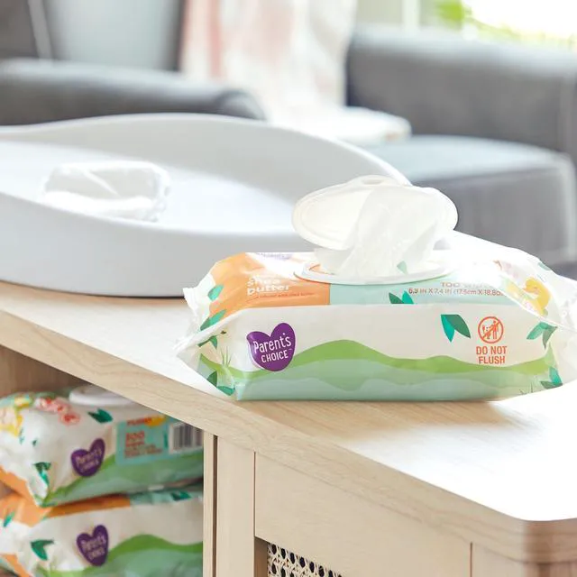 Alt view image 3 of 6 - Parent's Choice Soothing Shea Butter Baby Wipes, 300 Count
