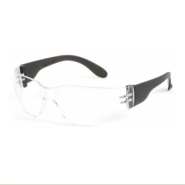 Alt view image 5 of 5 - Hyper Tough 3-Pack Unisex Safety Glasses with Z87.1 Poly-Carbonate Lens
