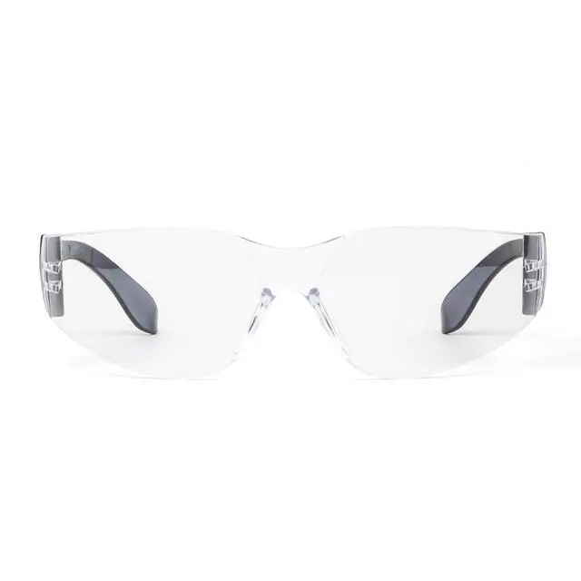 Alt view image 4 of 5 - Hyper Tough 3-Pack Unisex Safety Glasses with Z87.1 Poly-Carbonate Lens