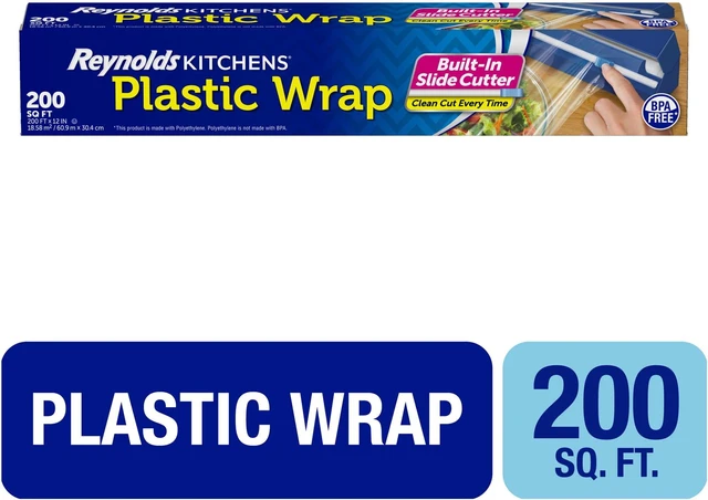 Main image of Reynolds Kitchens Quick Cut Plastic Wrap, 200 square feet