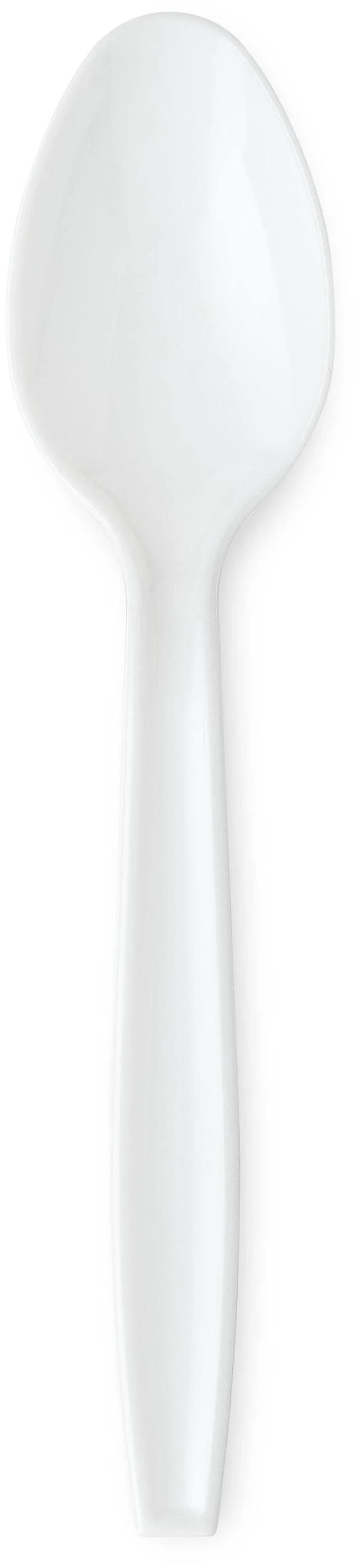 Alt view image 6 of 6 - Great Value White Plastic Disposable Spoons, 100 Count