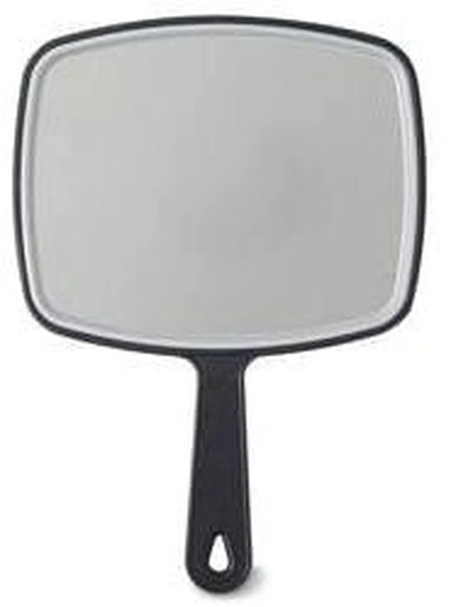 Alt view image 3 of 5 - Equate Medium Hand Face Mirror, Black, Size 10.6" x 7.6" x 0.3", 1 Count