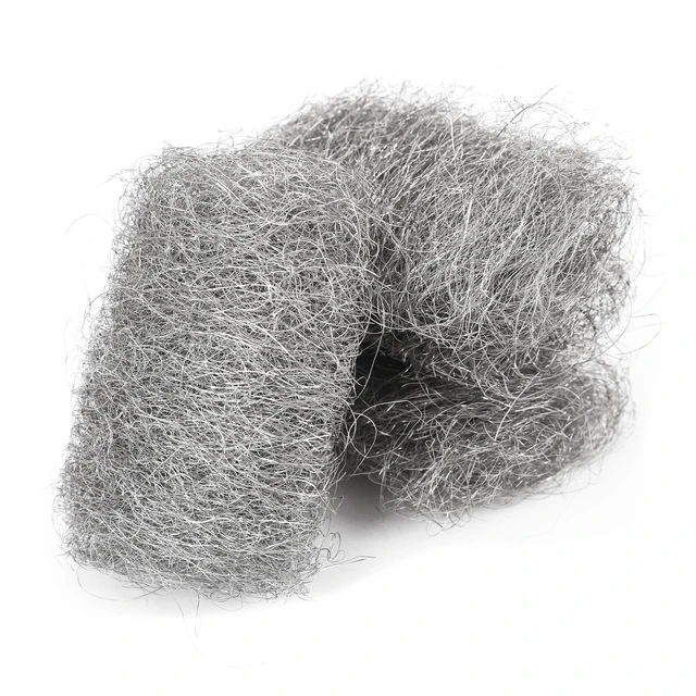 Alt view image 6 of 6 - Hyper Tough #3 Coarse Steel Wool Pads, 12 Pack