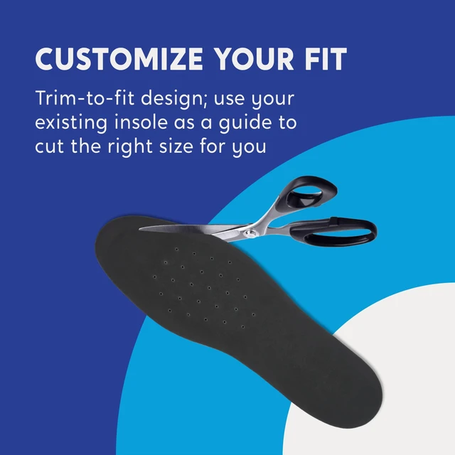 Alt view image 3 of 6 - SOF COMFORT Odor Attacking Insole One Size Fits All - Cut to Fit