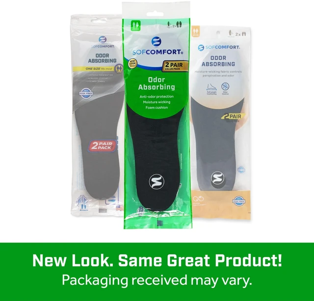 Alt view image 6 of 6 - SOF COMFORT Odor Attacking Insole One Size Fits All - Cut to Fit