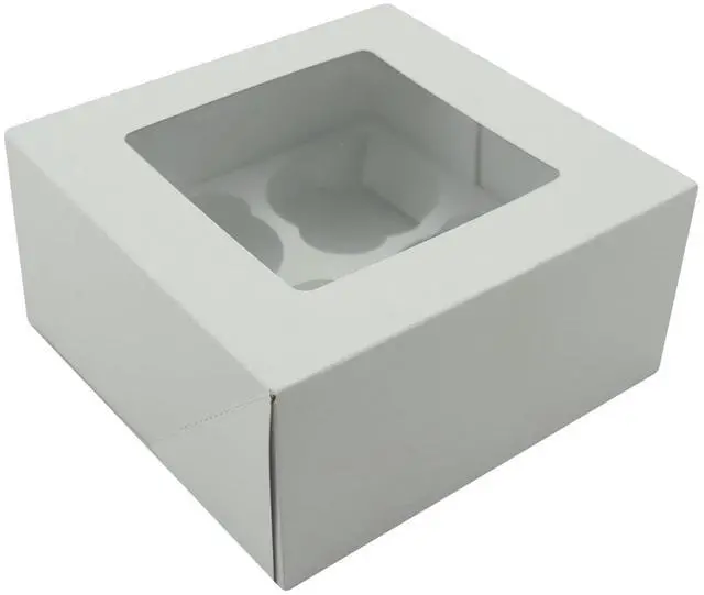 Main image of 3 WHITE TREAT BOXES