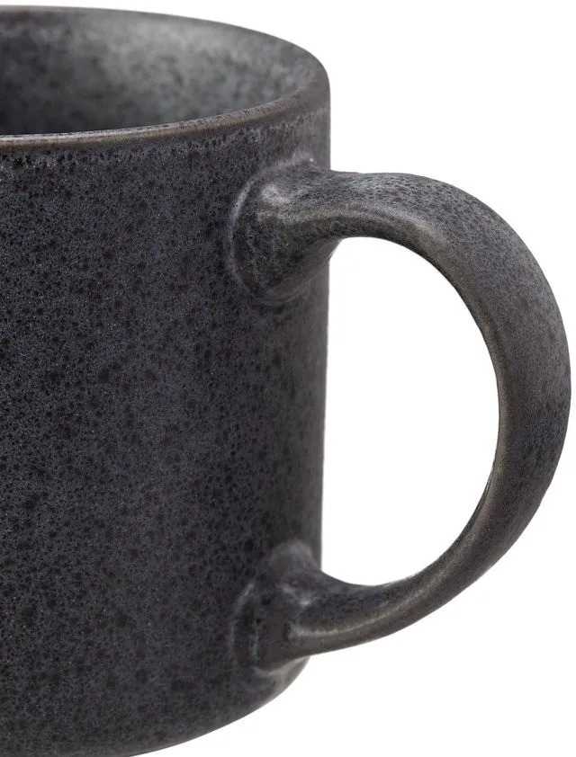Alt view image 3 of 4 - Better Homes & Gardens Anderson Dark Gray Stoneware Modern Mug