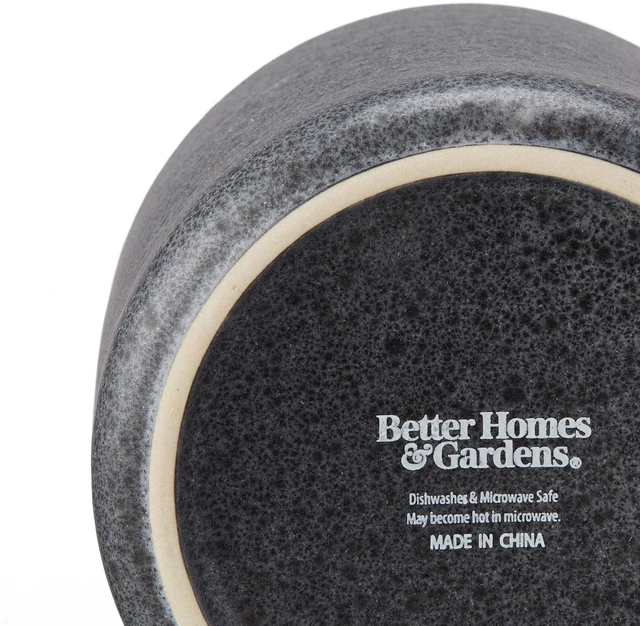 Alt view image 2 of 4 - Better Homes & Gardens Anderson Dark Gray Stoneware Modern Mug
