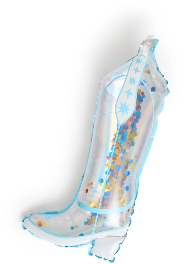 Alt view image 2 of 6 - Packed Party Boot Scoot'n Multicolor Party Balloon