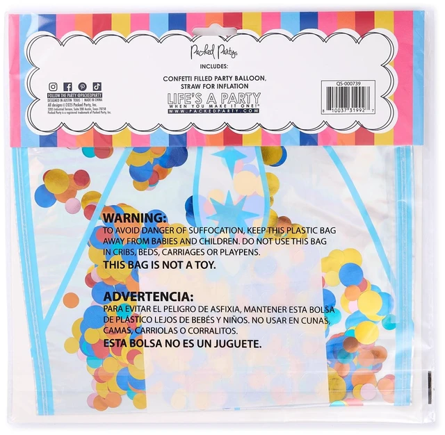 Alt view image 3 of 6 - Packed Party Boot Scoot'n Multicolor Party Balloon