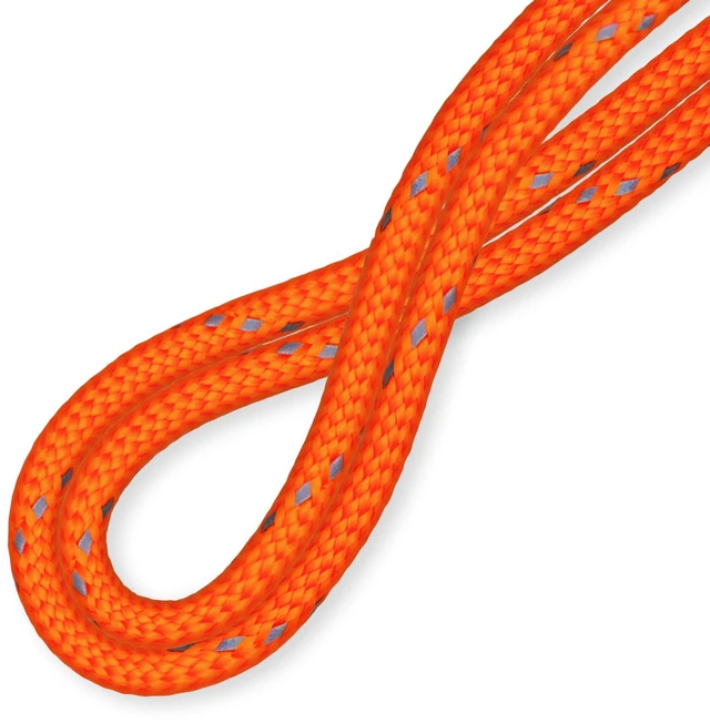 Alt view image 3 of 6 - Hyper Tough 550 Reflective Paracord, 5/32 inch x 50 ft, Orange