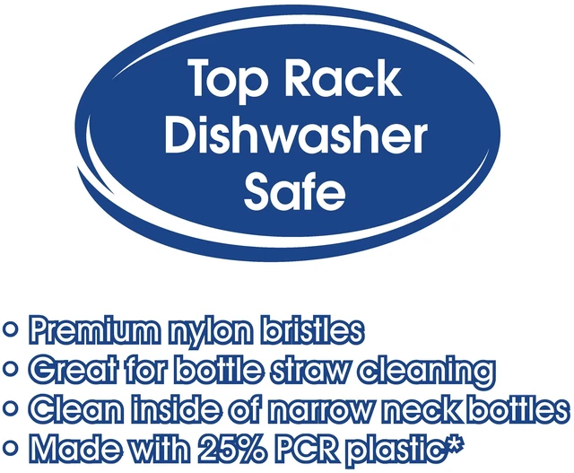 Alt view image 6 of 6 - Great Value Bottle and Straw Cleaning Set, 2 Pieces