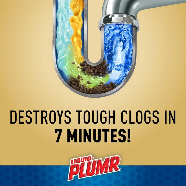 Alt view image 3 of 5 - Liquid-Plumr Drain Clog Remover Gel, Urgent Clear, 17 fl oz