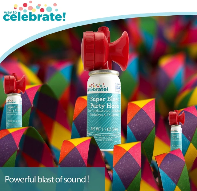 Alt view image 2 of 6 - Super Blast Party Horn, 1.2 oz, by Way To Celebrate