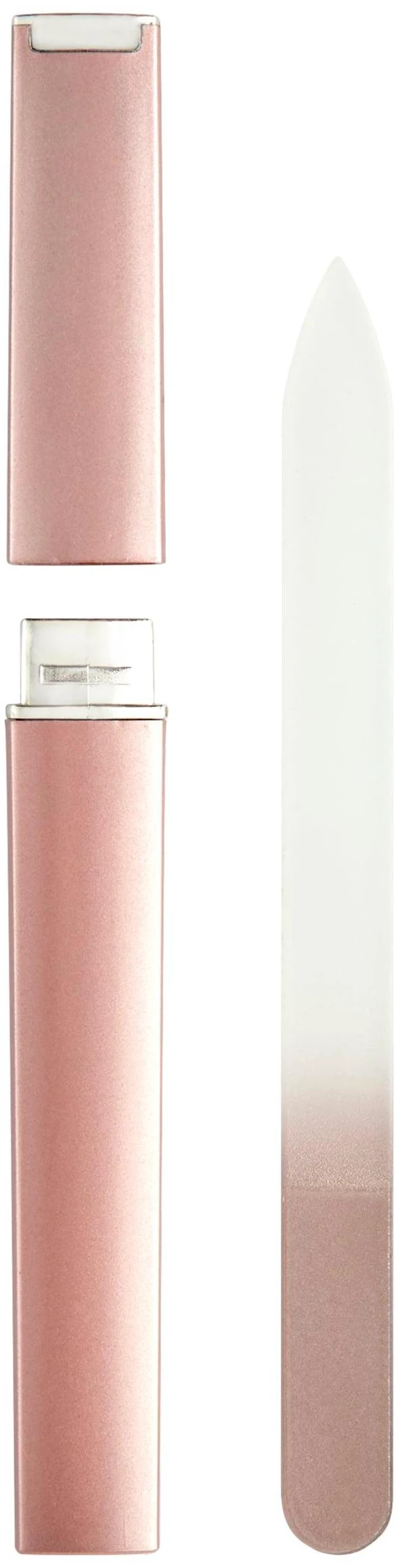 Alt view image 6 of 6 - Equate Crystal Glass Nail File or Salon Board with Protective Case for Nail Care