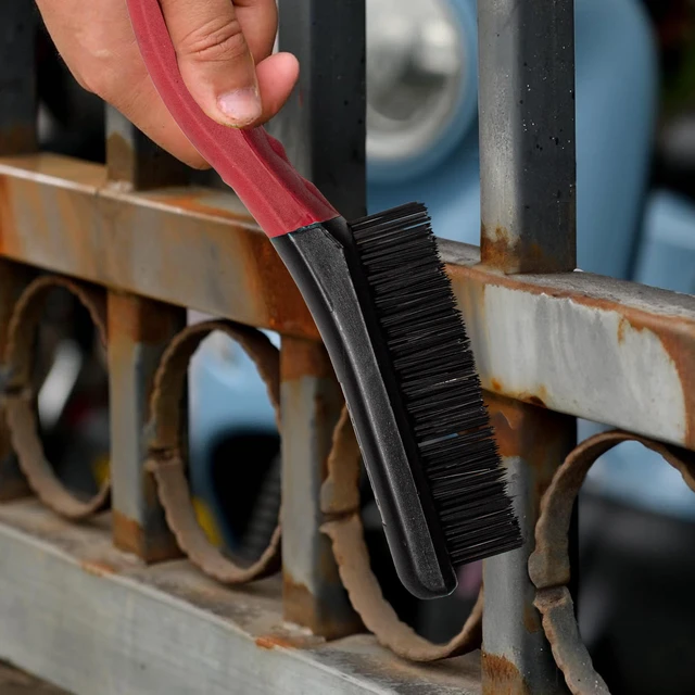 Alt view image 3 of 6 - Hyper Tough Carbon Steel Wire Brush, 4 x 16 Rows