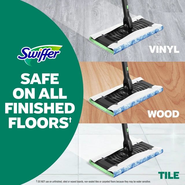 Alt view image 2 of 5 - Swiffer Mop & Go Heavy Duty Wet Refills, Gain, 10 Count