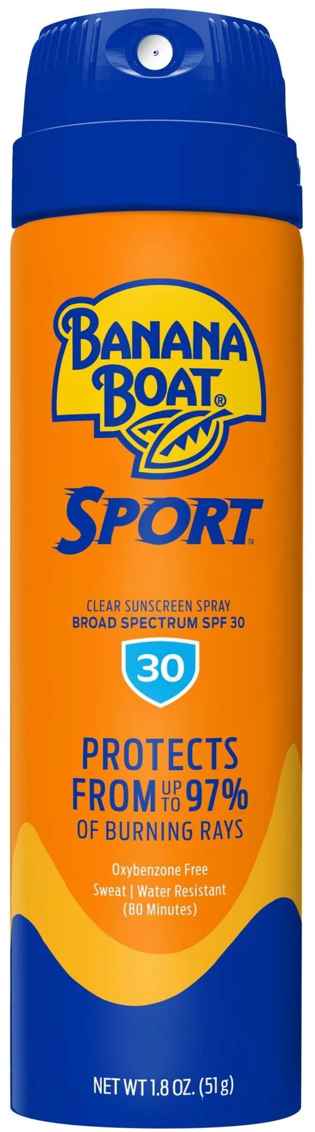 Alt view image 2 of 6 - (2 pack) Banana Boat Sport Ultra SPF 30 Sunscreen Spray, Travel Sunscreen Spray, Adult Sunblock, 1.8 oz