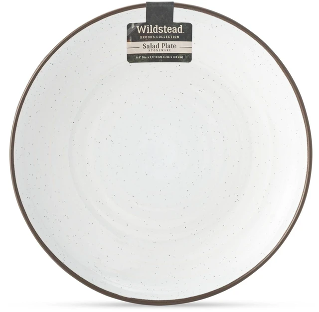 Alt view image 6 of 6 - Wildstead Ceramic Salad Plate, Brooks Collection