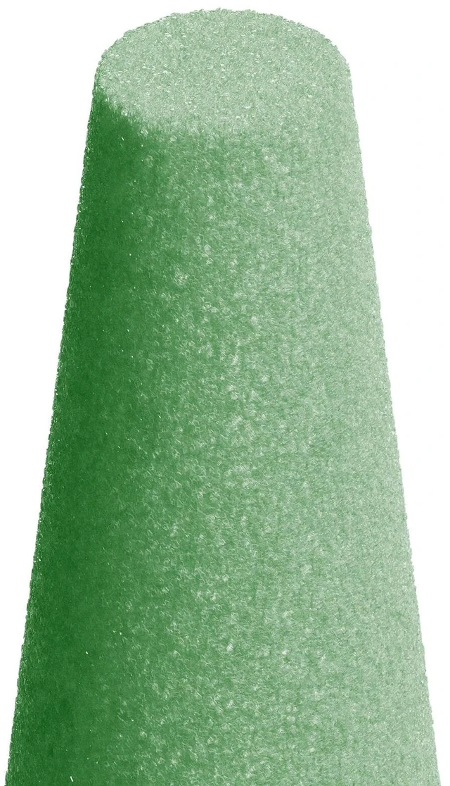 Alt view image 3 of 5 - FloraCraft FloraFM Foam Cone 3.8 inch x 11.9 inch Green