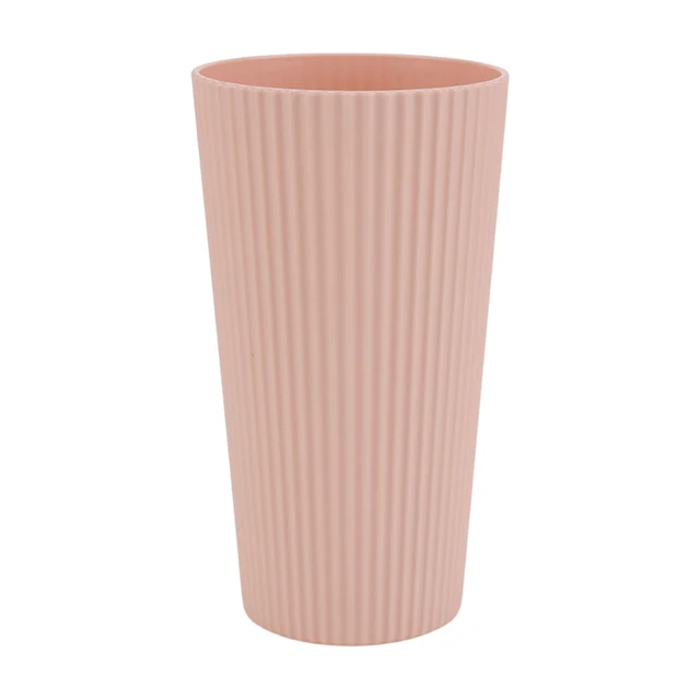 Alt view image 5 of 7 - (3 pack) Mainstays Blush Pink Recycled Plastic Beverage Tumbler, 26 oz, 1 Piece