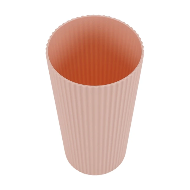 Alt view image 7 of 7 - (3 pack) Mainstays Blush Pink Recycled Plastic Beverage Tumbler, 26 oz, 1 Piece