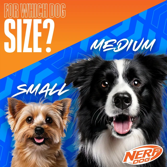 Alt view image 4 of 6 - Nerf Dog Toys Squeaky Tennis Ball Dog Toy, 2 inch, 3 Pack