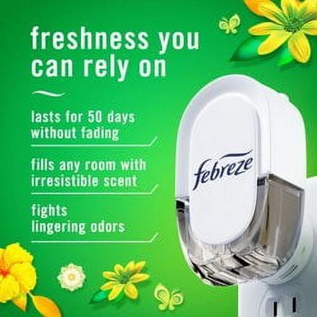 Alt view image 5 of 6 - Febreze Plug In Air Freshener Scented Oil Kit Gain, Warmer + 1 Refill